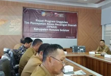 OJK Sultra dan TPAKD Konsel Bersinergi Kembangkan UMKM OJK Sultra dan TPAKD Konsel Bersinergi Kembangkan UMKM