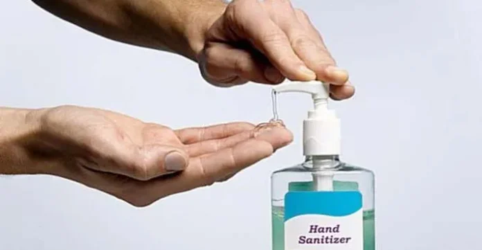 Ilustrasi Hand Sanitizer