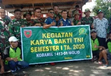 TNI dan Warga Binaan Lapas Baubau Bersihkan Pasar Wameo TNI dan Warga Binaan Lapas Baubau Bersihkan Pasar Wameo