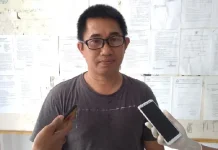 Dinkes Konawe Pantau Keluarga Pasien Positif Corona Kepala Bidang (Kabid) Pelayanan Kesehatan Dinkes Konawe, Syahrul