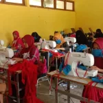 BLK Konsel Produksi 2.000 Masker untuk Dibagikan Gratis BLK Konsel Produksi 2.000 Masker untuk Dibagikan Gratis