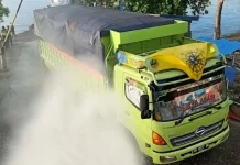 Polres Kolut Kerahkan Water Cannon Semprot Disinfektan di Pelabuhan Polres Kolut Kerahkan Water Cannon Semprot Disinfektan di Pelabuhan