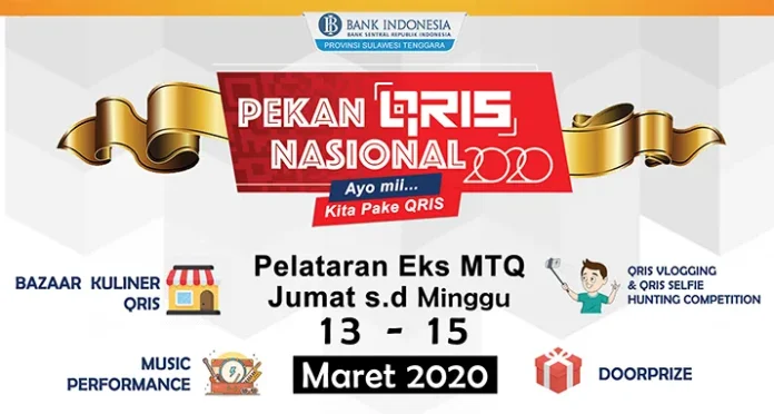 Ramaikan Pekan QRIS BI di Kendari, 'Banjir' Hadiah