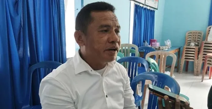 kepala (BKPSDM) Kabupaten Wakatobi Sahibudin Najib