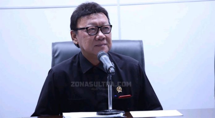 Menteri Pendayagunaan Aparatur Negara dan Reformasi Birokrasi (MenPAN RB) Tjahjo Kumolo