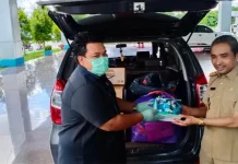 Bantu Tangani Covid-19, Yudhianto Mahardika Serahkan Ratusan APD Bantu Tangani Covid-19, Yudhianto Mahardika Serahkan Ratusan APD