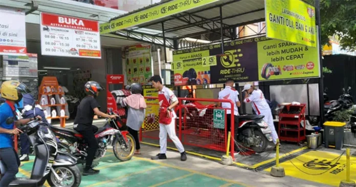 Astra Motor Honda Hadirkan Pelayanan Servis Motor Tanpa Antre