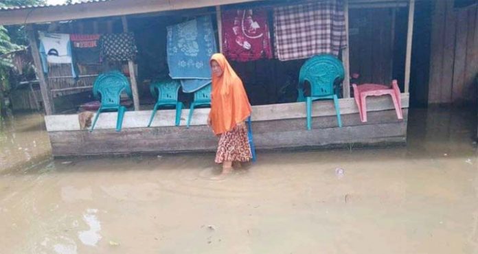 Hujan Deras, Empat Rumah Warga Kolut Terendam Banjir