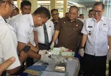 BNNP Sultra Musnahkan 1,4 Kg Sabu BNNP Sultra Musnahkan 1,4 Kg Sabu