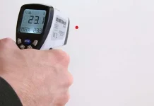 Antisipasi Corona, Perbasasi Sultra Periksa Suhu Badan Atletnya ilustrasi suhu tubuh, ilustrasi cek suhu tubuh