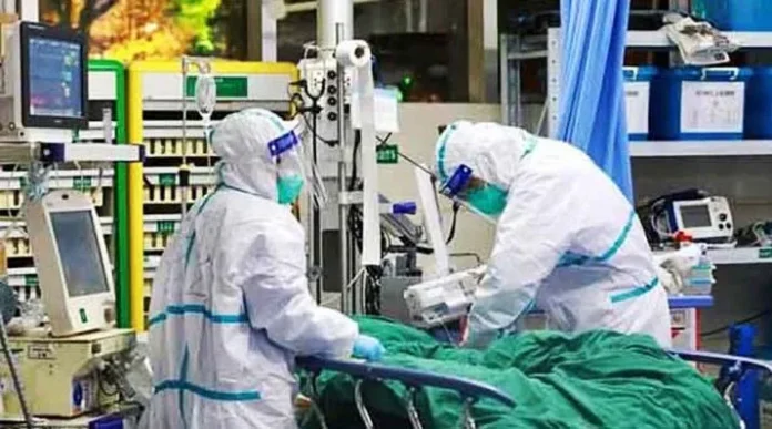 Ilustrasi virus corona