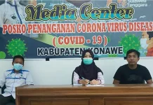 64 ODP Corona di Konawe Turun Status 64 ODP Corona di Konawe Turun Status