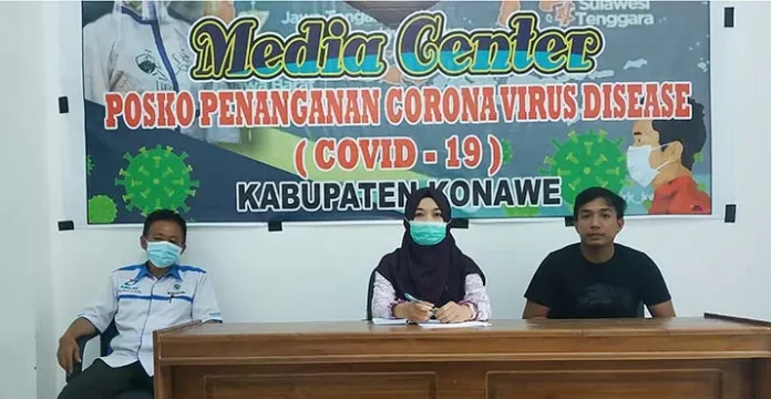 jubir_konawe 64 ODP Corona di Konawe Turun Status