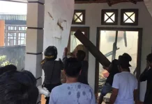 Arus Pendek Listrik Diduga Penyebab Kebakaran di Dekat Pasar Sentral Si Jago Merah Lalap 5 Rumah di Dekat Pasar Sentral Kota Kendari