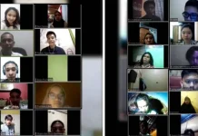 Cerita Mahasiswi Kendari, Kuliah Daring Akibat COVID-19 Sri Anjani mahasiswi Keperawatan, saat mengikuti proses kuliah online