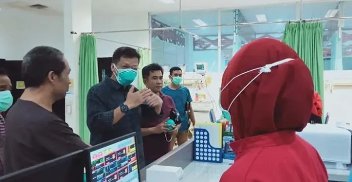 kunjungan_apdbahet APD di RSUD Bahteramas Minim, Ketua DPRD Sultra: Pemerintah Harus Turun Cepat