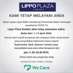 Lippo Plaza Kendari Ditutup, Pelayanan Kebutuhan Dasar Tetap Ada Lippo Plaza Kendari Ditutup, Pelayanan Kebutuhan Dasar Tetap Ada