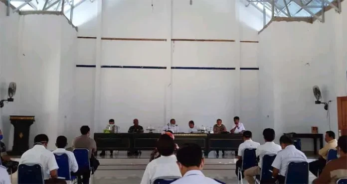 Problem Corona, Pemkab Mubar Tegaskan Pasar Tetap Dibuka