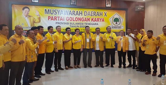 17 DPD Golkar di Sultra Usung Ridwan Bae Jadi Cagub, Airlangga Hartarto Capres 2024