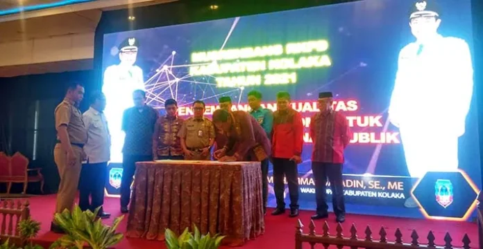 Bupati Kolaka Ingatkan Program Usulan di KRISNA 3.0 Diinput Secara Hati-hati
