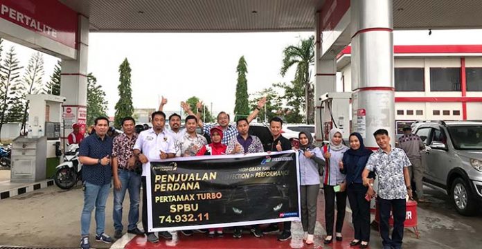 Pertamax Turbo Kini Tersedia di SPBU Andounohu Kendari