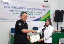 250 Petugas Bawaslu Konsel Dilindungi BP Jamsostek 250 Petugas Bawaslu Konsel Dilindungi BP Jamsostek