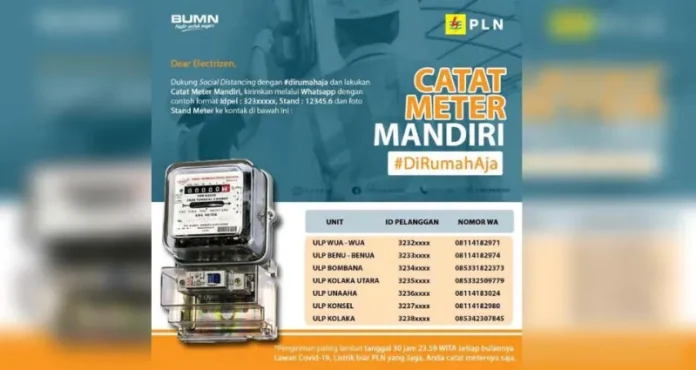 pln Covid-19, PLN Ubah Cara Pembayaran Listrik Pascabayar