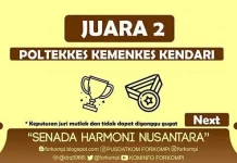 Poltekkes Kendari Raih Juara 2 Lomba Vokal Grup Tingkat Nasional Poltekkes Kendari Raih Juara 2 Lomba Vokal Grup Tingkat Nasional