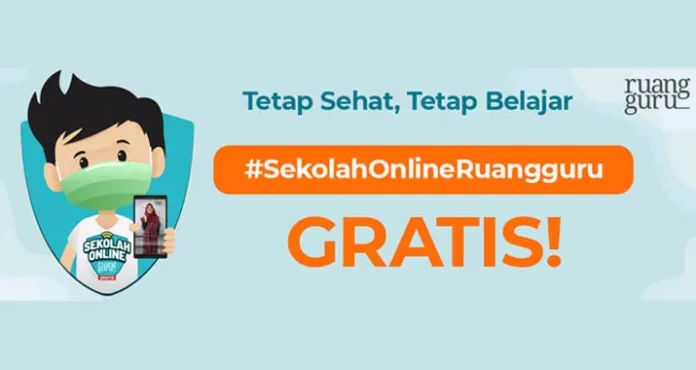 Aktivitas Belajar Diliburkan, Ruangguru Luncurkan Sekolah Online Gratis