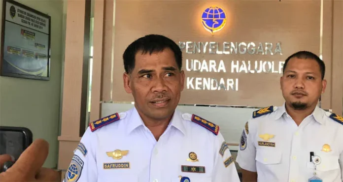 Kepala Bandara Haluoleo, Safruddin