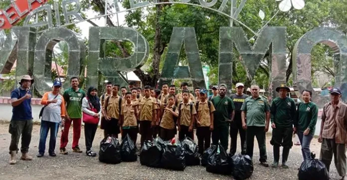 BKSDA Sultra dan Para Mitra Kumpulkan 61,2 Kg Sampah di Moramo