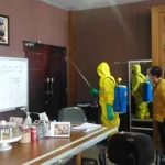 Bupati Kolaka Instruksikan Penyemprotan Cairan Disinfektan Perjalanan Dinas ASN Pemkab Kolaka Dibatasi