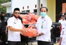 TNRAW Bagi Sembako di 7 Desa sekitar Kawasan Taman Nasional TNRAW Bagi Sembako di 7 Desa sekitar Kawasan Taman Nasional