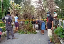 Cegah Covid-19, Pemerintah Desa Lametuna Tutup Jalan Cegah Covid-19, Pemerintah Desa Lametuna Tutup Jalan