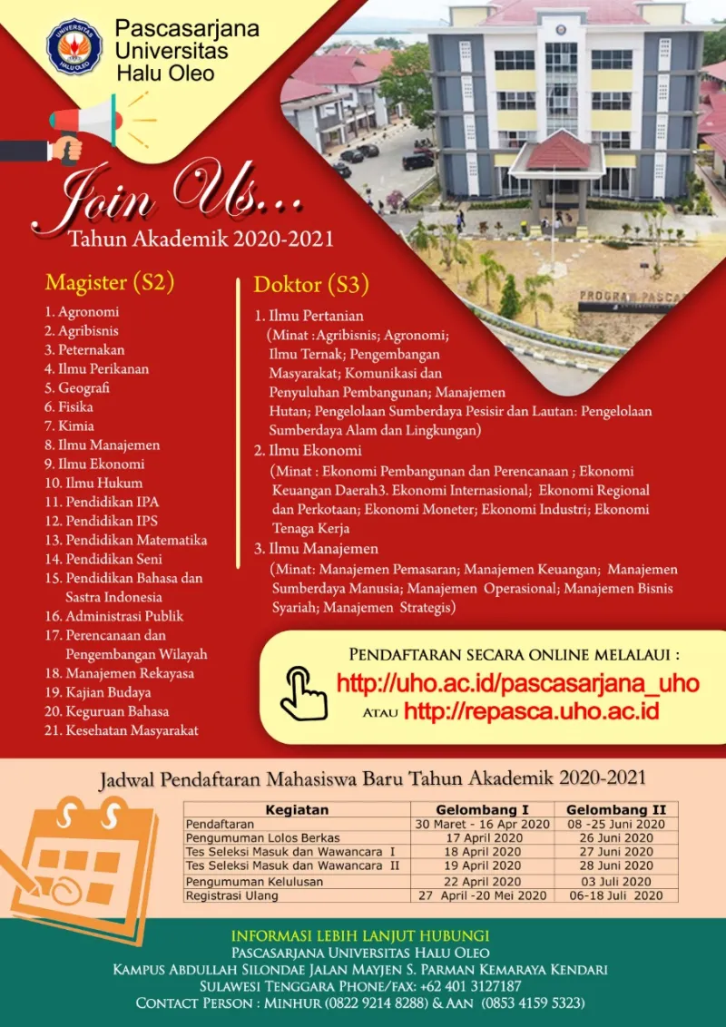 Iklan UHO Pascasarjana
