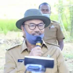 Hindari Penyebaran Corona, Bupati Konsel Minta Masyarakat Bertani Bupati Konawe Selatan (Konsel), Sulawesi Tenggara (Sultra) Surunuddin Dangga