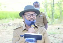 Hindari Penyebaran Corona, Bupati Konsel Minta Masyarakat Bertani Bupati Konawe Selatan (Konsel), Sulawesi Tenggara (Sultra) Surunuddin Dangga
