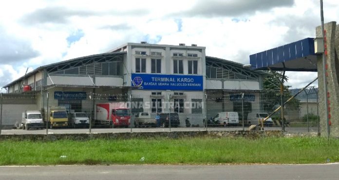 Terminal Kargo Bandara Haluoleo Kendari Tetap Beroperasi