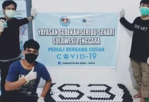 Yayasan S3 Bagikan Masker dan Hand Sanitizer ke Warga Konawe Yayasan S3 Bagikan Masker dan Hand Sanitizer ke Warga Konawe