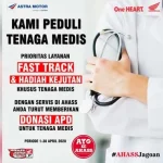 Peduli Tenaga Medis, AHASS Hadirkan Program Khusus Astra Honda Authorized Service Station (AHASS)