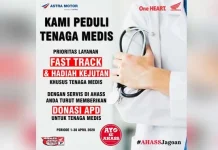Peduli Tenaga Medis, AHASS Hadirkan Program Khusus Astra Honda Authorized Service Station (AHASS)