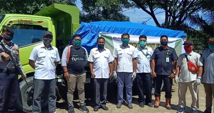 PT Antam Salurkan 1.000 Paket Sembako di Konut