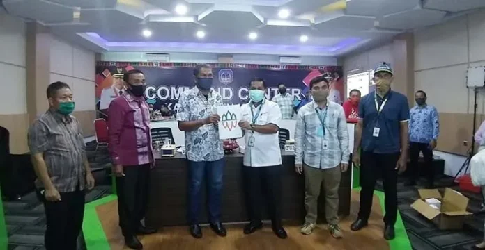 Antam Bantu APD Cegah Penularan Covid-19 di Kolaka