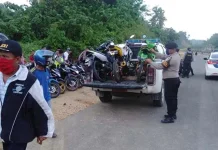 Bubarkan Balapan Liar di Kendari, Polisi Sita Puluhan Motor Bubarkan Balapan Liar di Kendari, Polisi Sita Puluhan Motor