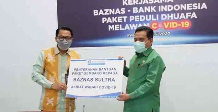 bantuan_bi Peduli Pekerja Informal, BI Beri Bantuan Sembako dan Masker