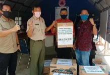 BLK Kolaka Serahkan 3.700 Masker ke Posko Covid-19 BLK Kolaka Serahkan 3.700 Masker ke Posko Covid-19