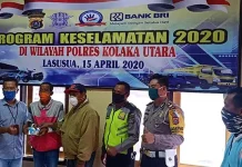 70 Warga Kolut Dapat Bantuan Program Keselamatan 2020 70 Warga Kolut Dapat Bantuan Program Keselamatan 2020