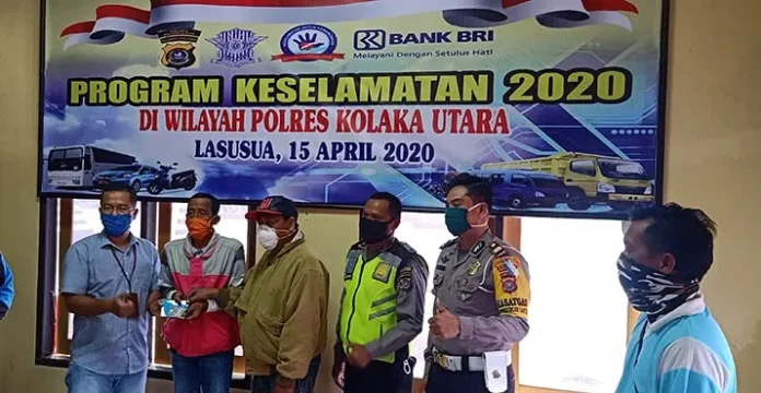 70 Warga Kolut Dapat Bantuan Program Keselamatan 2020