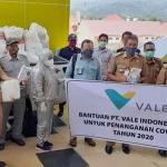 Dukung Penanganan Covid-19, PT Vale Salurkan Bantuan ke Pemkab Kolaka Dukung Penanganan Covid-19, PT Vale Salurkan Bantuan ke Pemkab Kolaka