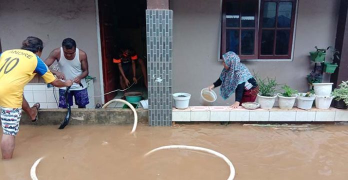 Diguyur Hujan, Kompleks BTN Medibrata Baubau Terendam Banjir
